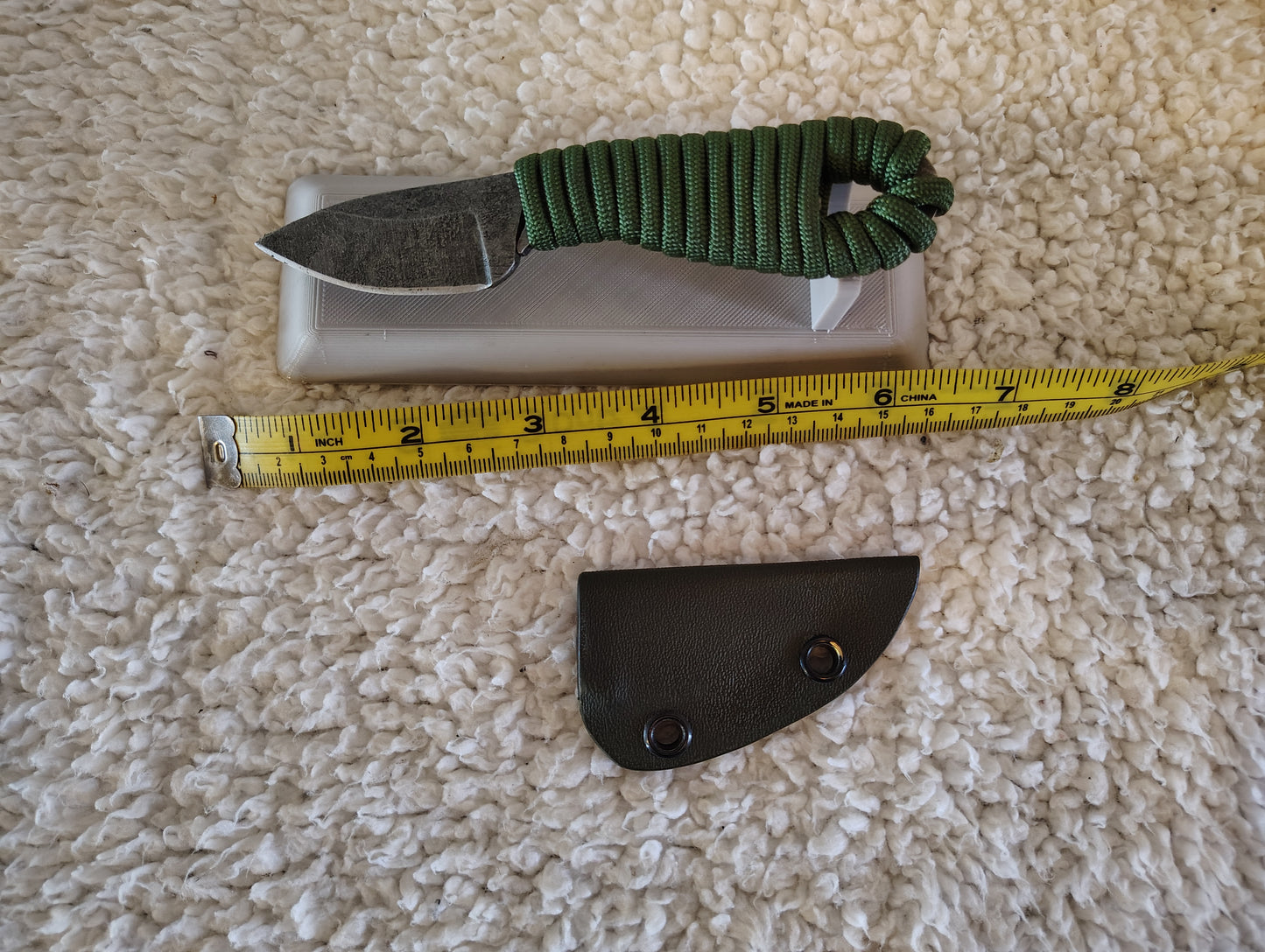 Hand-Forged Squirrel Tail Knife – 5160 High Carbon Steel