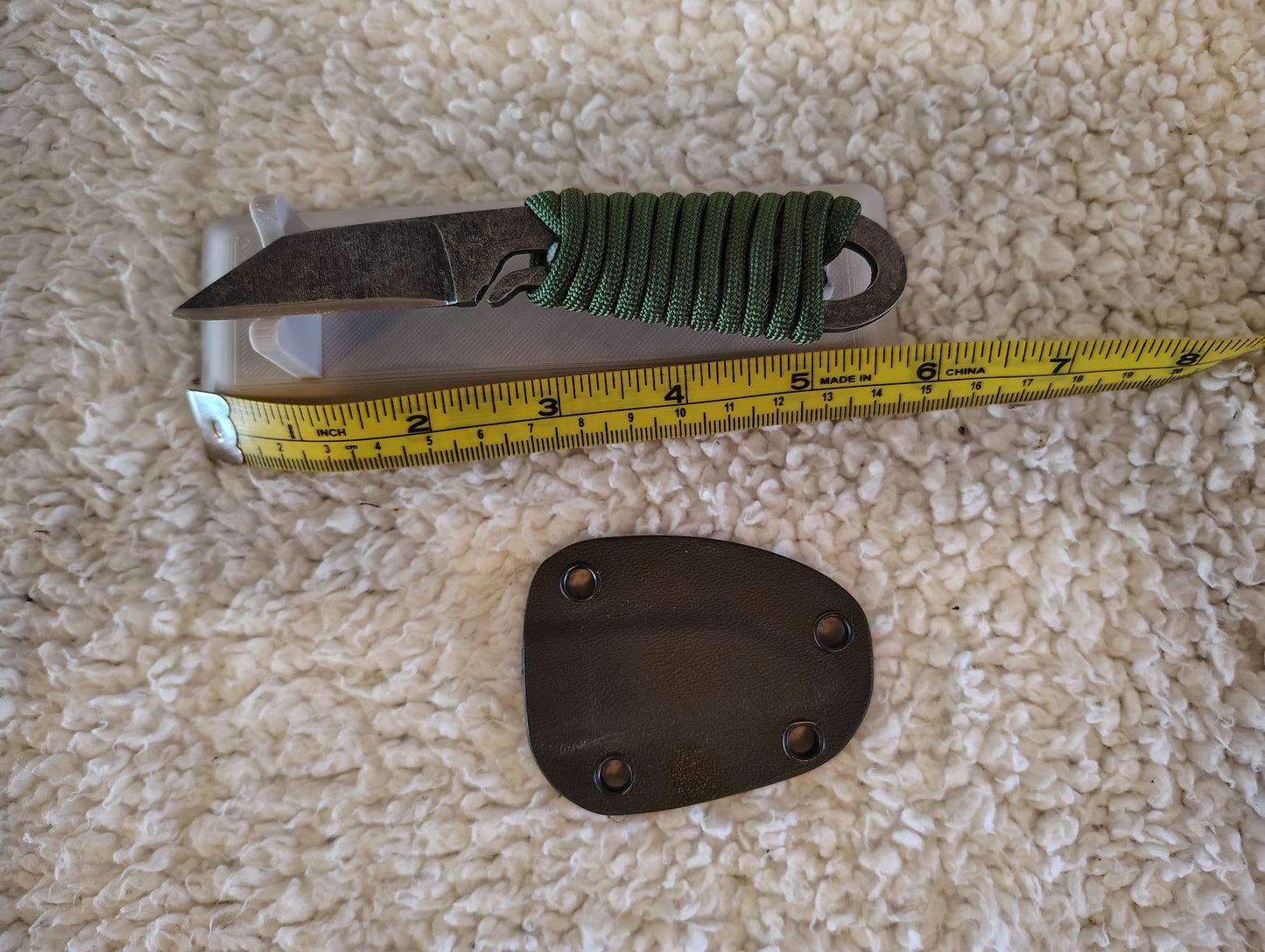 Hand-Forged Seax Squirrel Tail Knife – 5160 High Carbon Steel