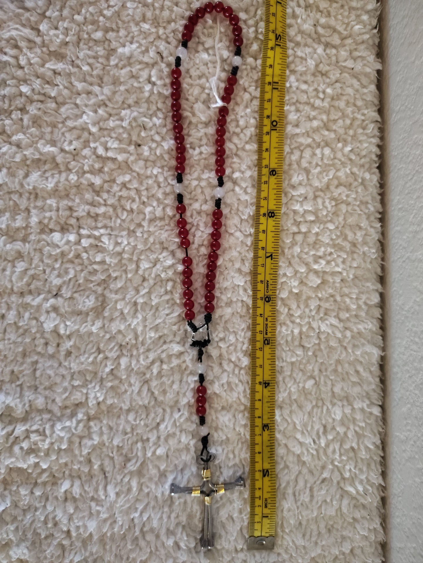 Handcrafted Horseshoe Nail Rosary