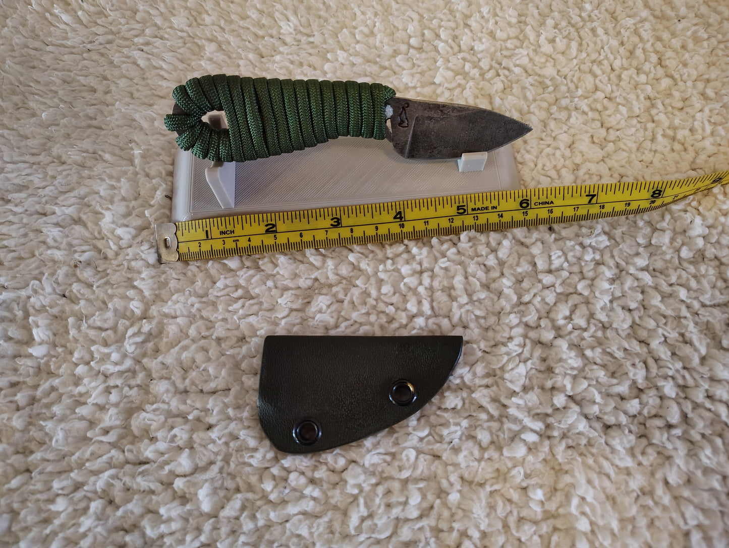 Hand-Forged Squirrel Tail Knife – 5160 High Carbon Steel