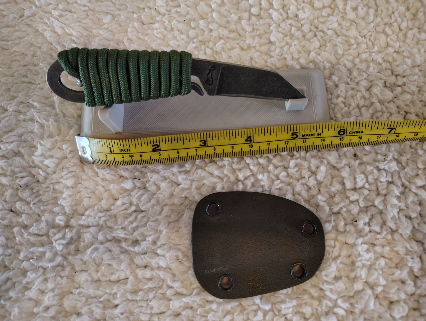 Hand-Forged Seax Squirrel Tail Knife – 5160 High Carbon Steel