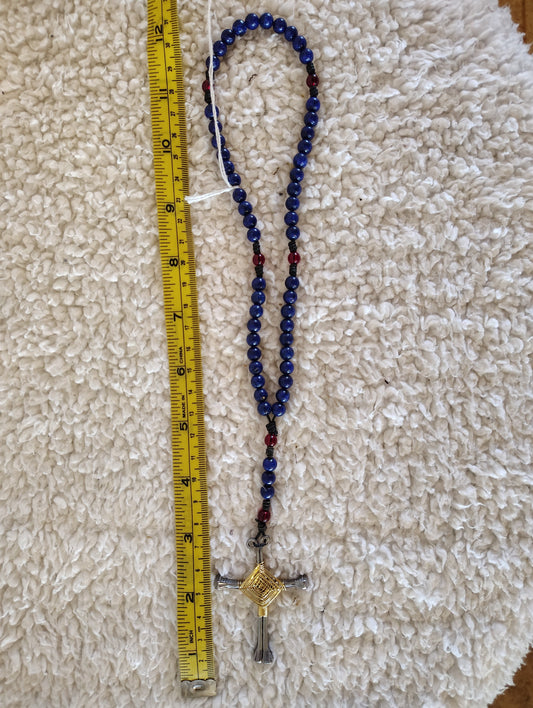 Handcrafted Horseshoe Nail Rosary