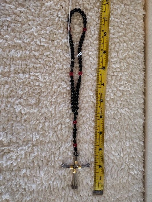 Handcrafted Horseshoe Nail Rosary