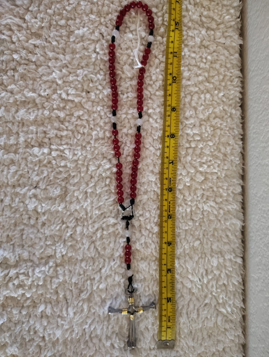 Handcrafted Horseshoe Nail Rosary